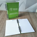 Agendas Argolladas de 13 x 20 cm / Personalizadas