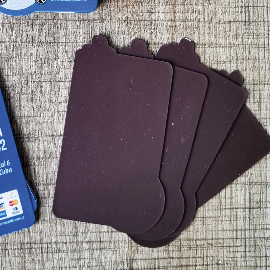 1.000 tarjetas Imantadas Troqueladas