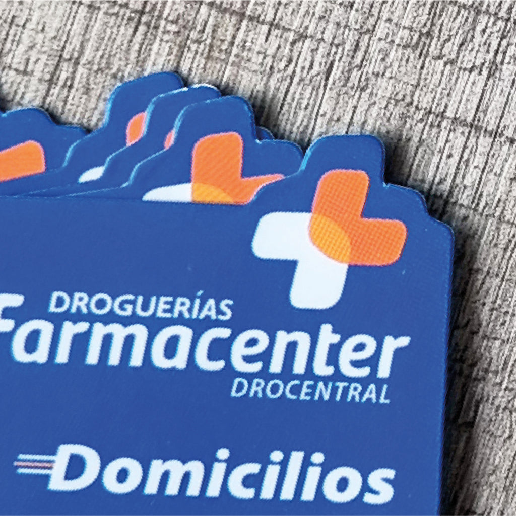 1.000 tarjetas Imantadas Troqueladas